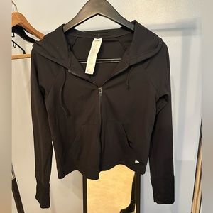 Fabletics Oasis cropped zip up hoodie